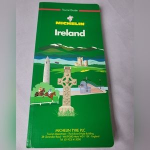 Michelin Tourist Guide Ireland travel guidebook European vacation EUC